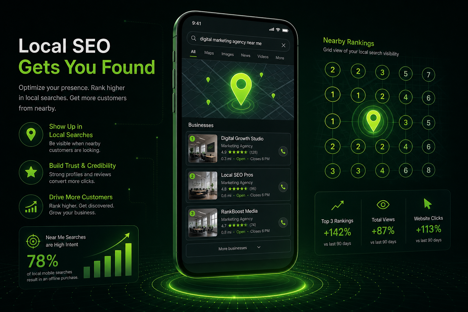 Illustration for Google Maps SEO & Map Pack Ranking — ranking inside Maps and the local 3-pack